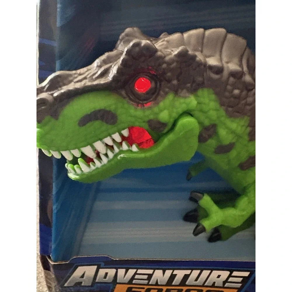 Adventure Force T-Rex Light & Sound Dinosaur Toy Figure New in Box‎ Green